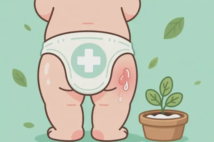 婴儿肛周长湿疹可以治好吗(图1)