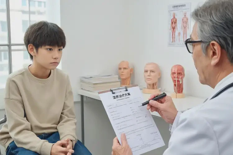 大学生脖子长湿疹可不可以根治(图4)