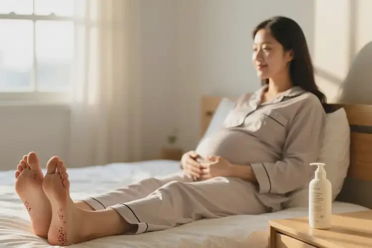 产妇脚上经常长湿疹可以治好吗(图4)
