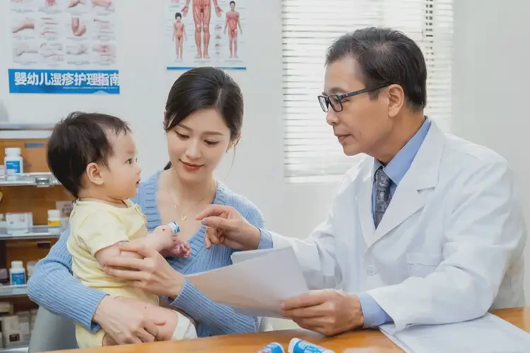 婴儿手上起湿疹可以治好吗(图2)