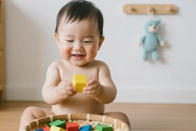 婴幼儿面部出现湿疹可以治好吗(图3)