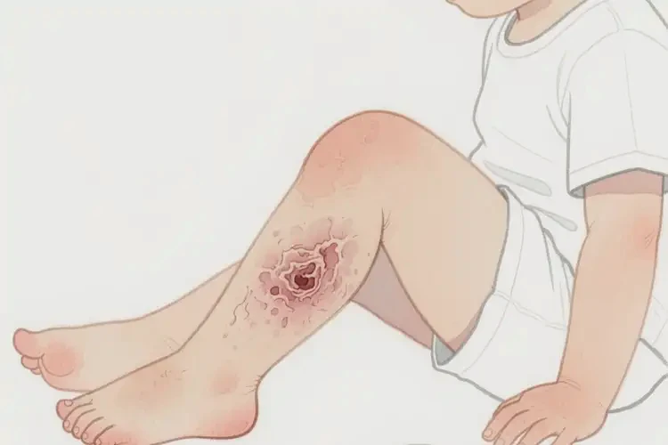 小学生大腿上出湿疹可不可以根治(图2)