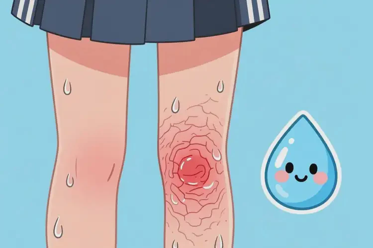 中学生大腿长湿疹可不可以根治(图2)