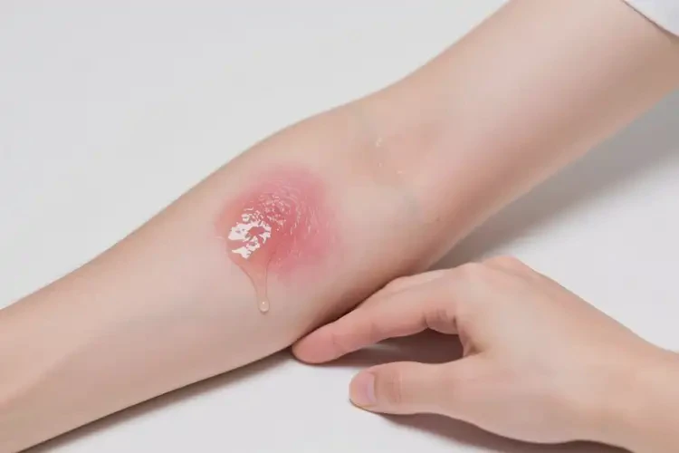 男性手臂容易长湿疹可以治好吗(图1)