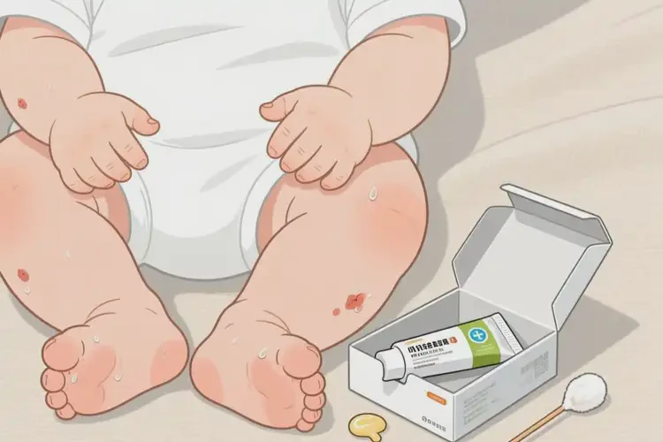 婴儿四肢有湿疹可以治好吗(图2)
