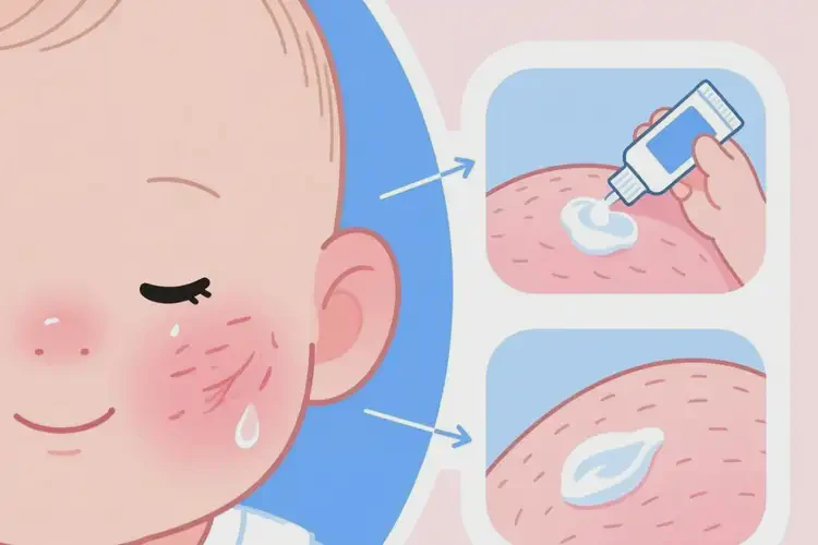 婴幼儿脸上经常起湿疹可以治好吗(图4)