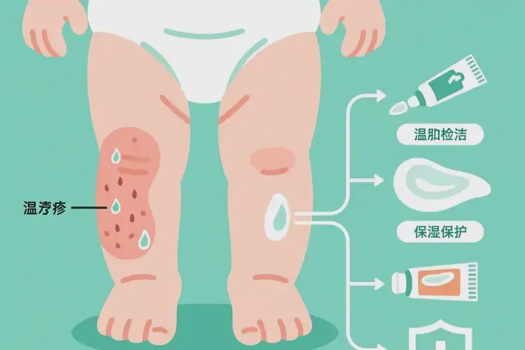 婴幼儿小腿经常起湿疹可以治好吗(图1)