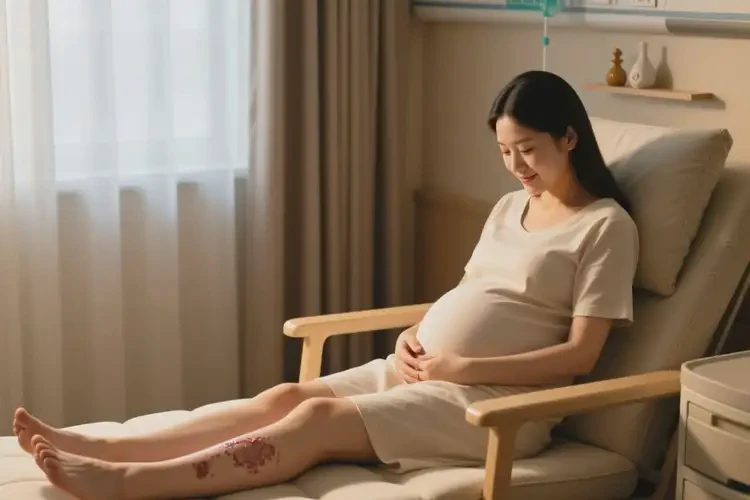 孕妇小腿上出湿疹可以治好吗(图1)