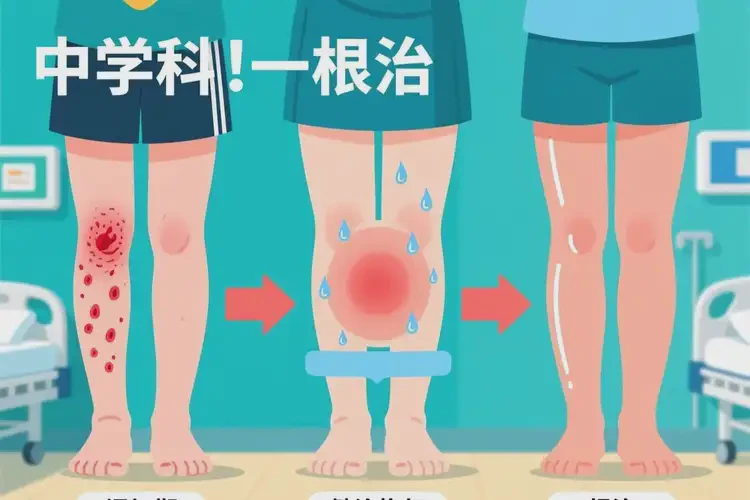 大学生小腿容易起湿疹可不可以根治(图1)