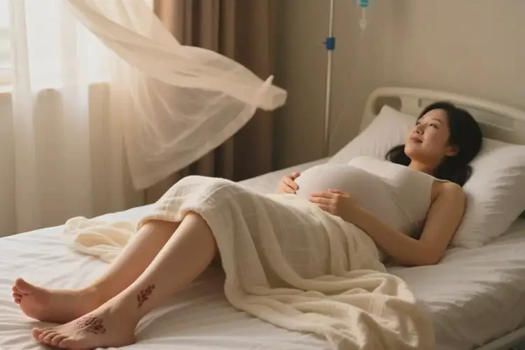 孕妇脚上长湿疹可以治好吗(图1)