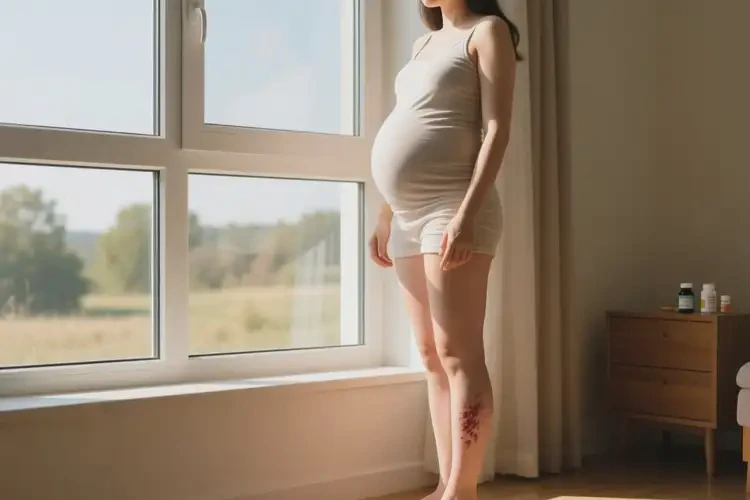孕妇小腿上出湿疹可以治好吗(图2)