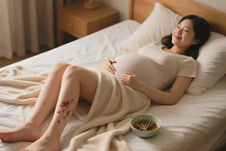 产妇小腿经常起湿疹可不可以根治(图1)
