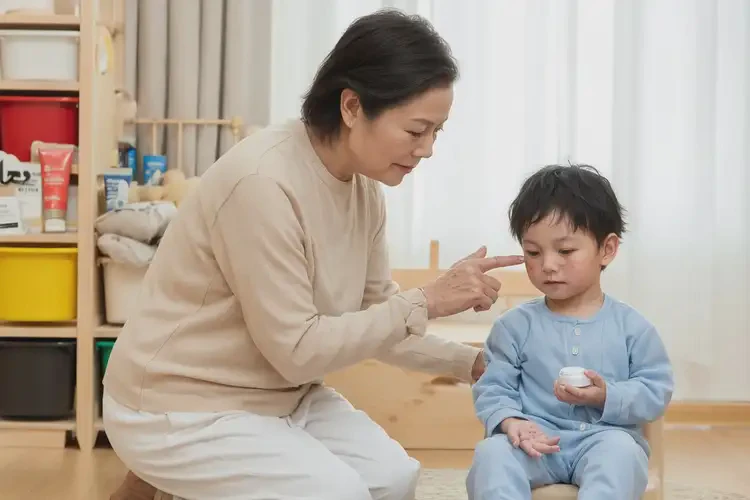 小孩脸上经常长湿疹可以治好吗(图2)