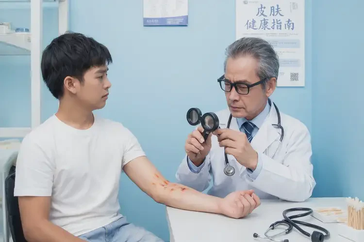 青年人手臂经常起湿疹可不可以根治(图3)