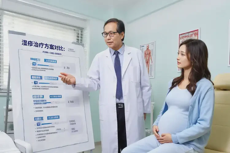 产妇大腿容易长湿疹可不可以根治(图1)
