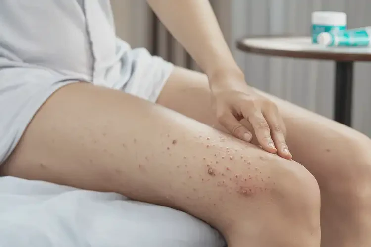 产妇大腿上偶尔长湿疹能靠自己自愈吗(图4)