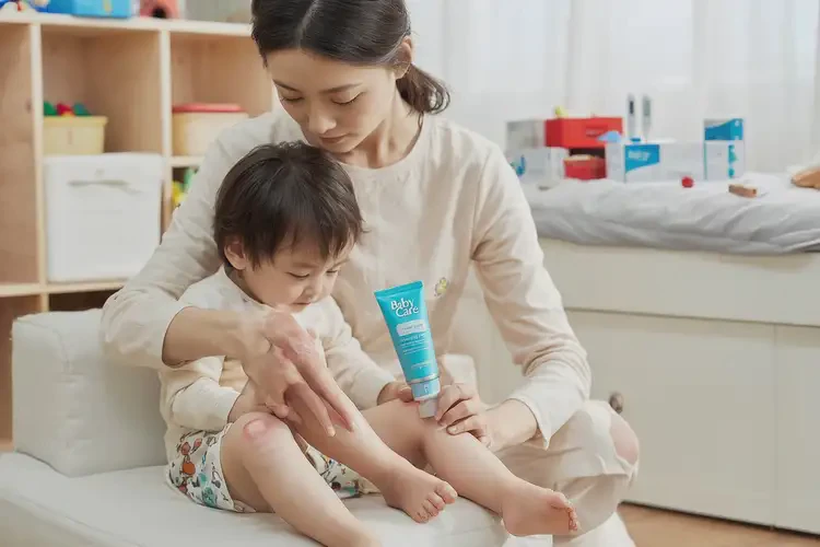 孩子屁股上出现湿疹可以治好吗(图2)