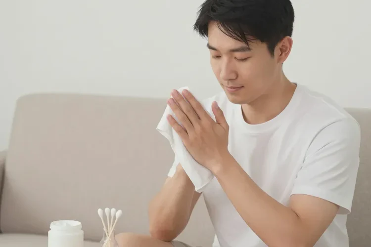 男人手上有湿疹能靠自己自愈吗(图4)