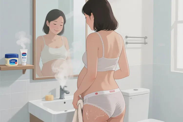 哺乳期妈妈屁股上起湿疹能靠自己自愈吗(图1)