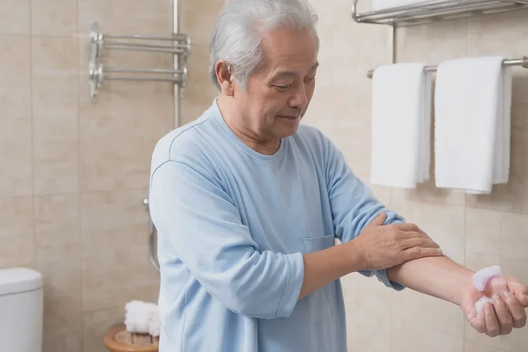 老年人屁股偶尔长湿疹能靠自己自愈吗(图3)
