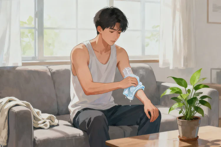 青年人四肢偶尔长湿疹能靠自己自愈吗(图3)