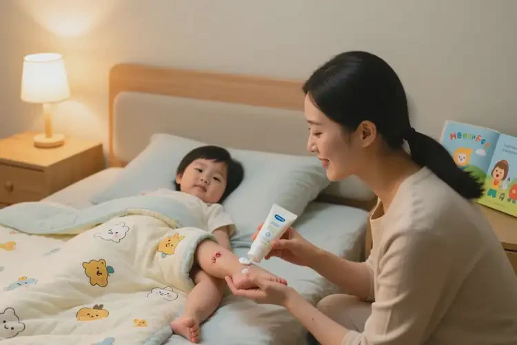 孩子手臂上经常起湿疹可以治好吗(图2)