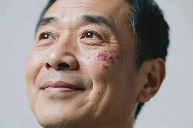 男性面部出现湿疹可以治好吗(图3)