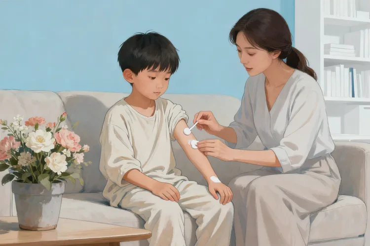 少儿四肢有湿疹可以治愈吗(图4)