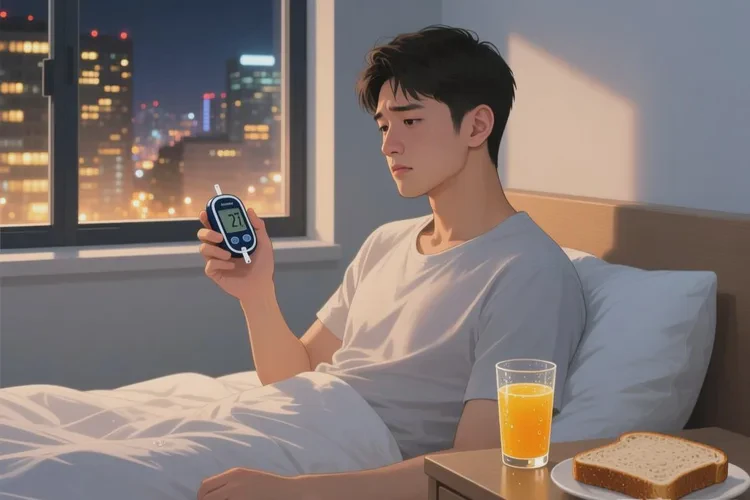 27岁晚上血糖3点4是怎么回事(图1)