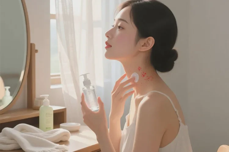 哺乳期妈妈脖子上偶尔长湿疹能靠自己自愈吗(图1)