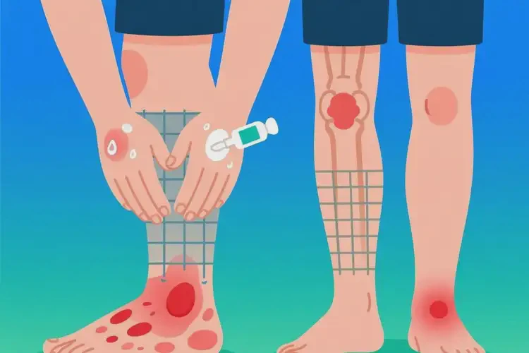男性四肢出湿疹可以治好吗(图2)