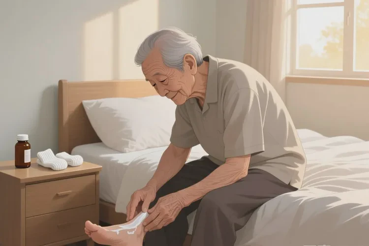 高龄老人脚上经常长湿疹能靠自己自愈吗(图2)