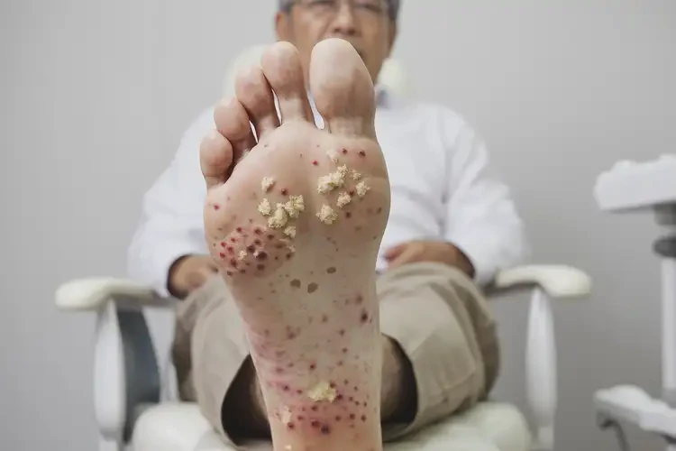 男性脚上起湿疹不管它会自己自愈吗(图3)