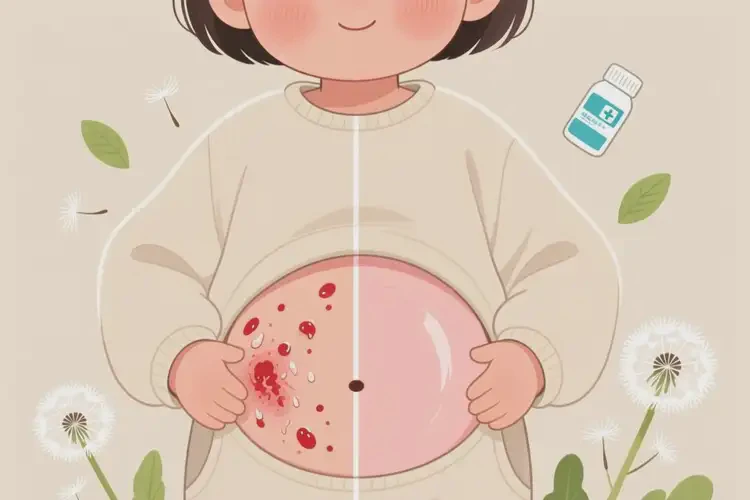 孩子肚子经常起湿疹可以治好吗(图2)