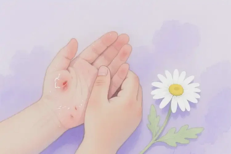 小孩手上容易长湿疹可以治好吗(图2)