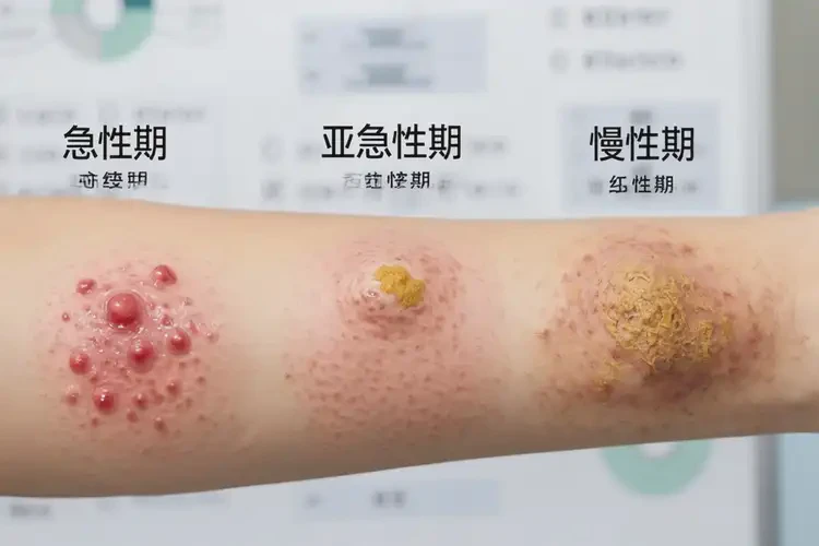 青年人小腿有湿疹可以治好吗(图3)