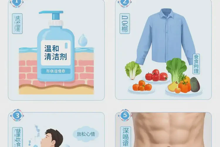 青年人肚子偶尔长湿疹可不可以根治(图2)