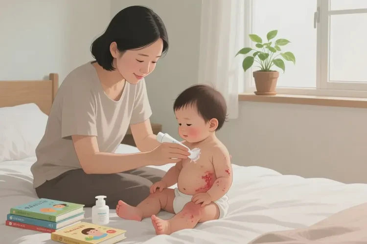 少儿全身经常起湿疹可以治愈吗(图1)
