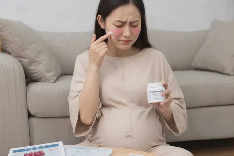 孕妇面部出湿疹可以治愈吗(图1)