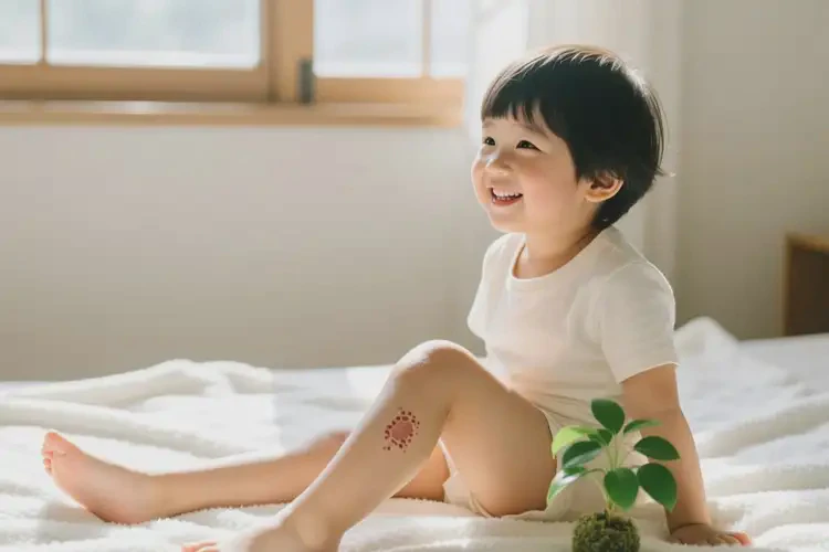 孩子小腿上有湿疹可以治好吗(图4)