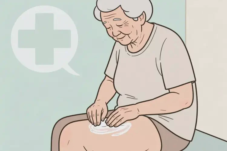 老人屁股上偶尔起湿疹可以治好吗(图2)