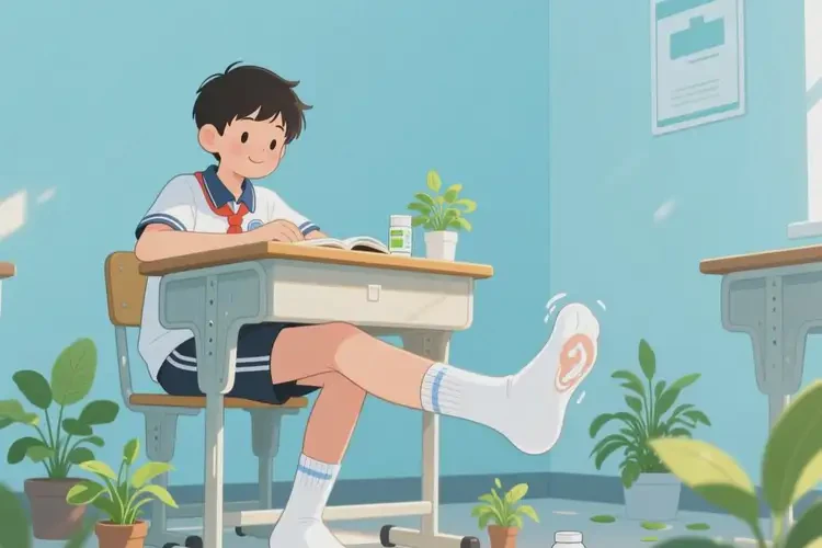 中学生脚上容易起湿疹可以治好吗(图4)