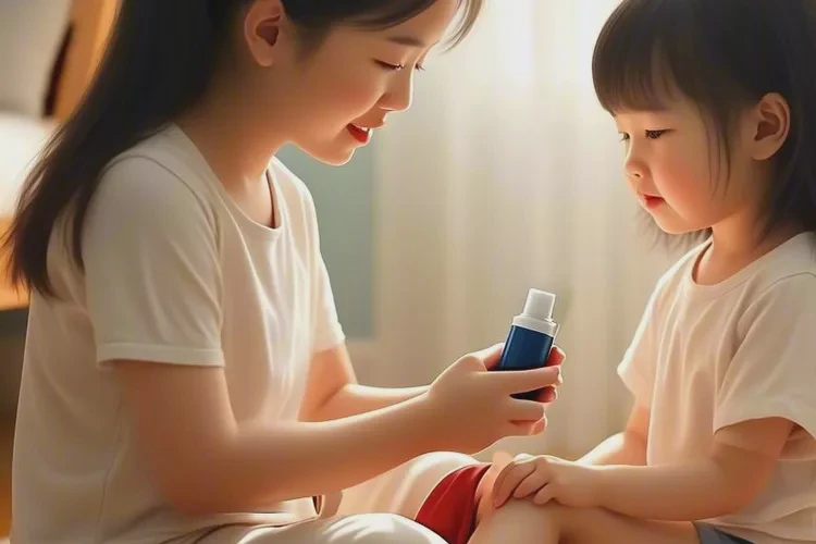 少儿小腿偶尔长湿疹可以治愈吗(图1)