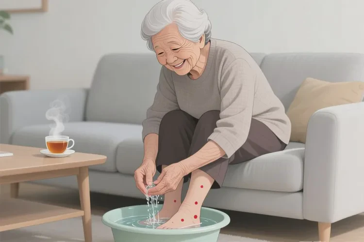 高龄老人脚上起湿疹能靠自己自愈吗(图1)