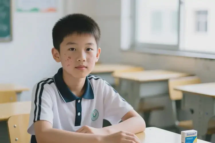 中学生脸上经常起湿疹可不可以根治(图4)