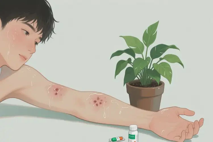 男生手臂容易起湿疹可以治好吗(图2)