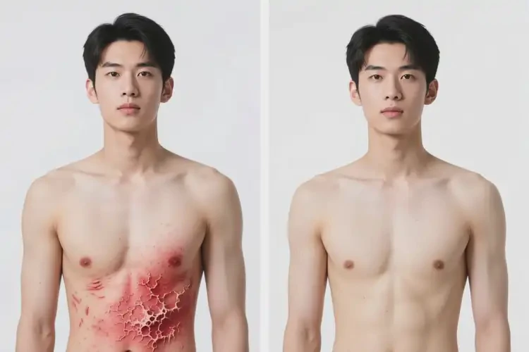 青年人肚子上出湿疹可以治好吗(图3)