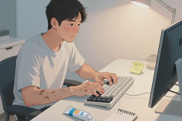 男人手上长湿疹能靠自己自愈吗(图2)