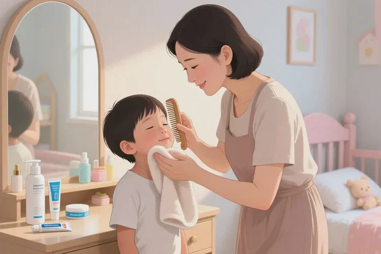 儿童面部经常长湿疹可以治愈吗(图3)