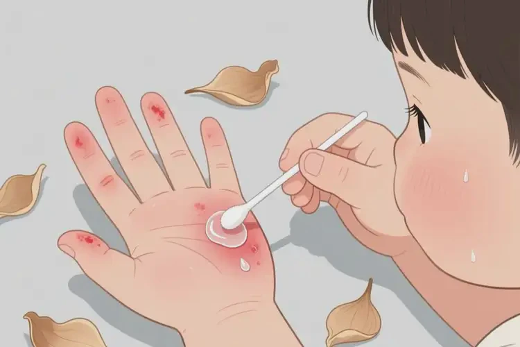 小孩手上容易长湿疹可以治好吗(图1)